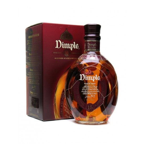 DIMPLE AGED(15)YEARS FINE OLD ORIGINAL 70CL