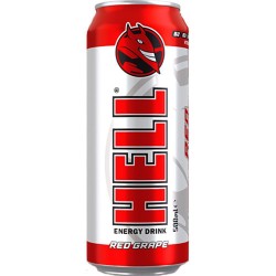 Hell energy drink red grape 500ml