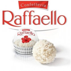  Ferrero Raffaello Confections Chocolate Almond Coconut 4 Raffallo 40 gr