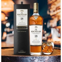 Macallan Higland Sigle Malt Scotch Whisky 18 Years Old Dried Fruits Ginger Toffee Old Double Cask Annual 2022 Release 70cl