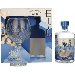 Etsu Handcrafted Japanese Gin Distilled In Hokkaido 70cl & One Baloon Glass