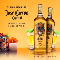 Jose Cuervo Especial Reposado Limited Edition Made With Blue Agave Tequila Jalisco - Mexico 70cl