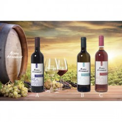 Michael Archangelos  (Red- White- Rose) Dry Wine 750ml