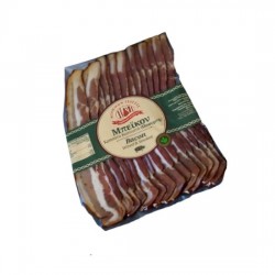 Filimon Gefsis Traditional Cyprus Delicatessen Bacon In Slices Wined&Smoked 150g