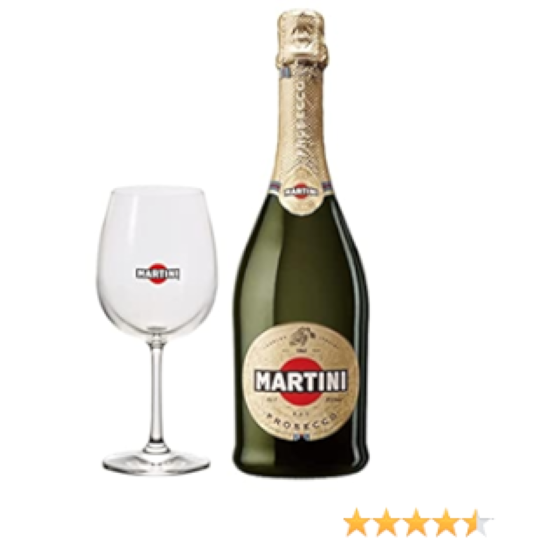  Martini D.O.C. Prosecco Sparklin White Wine - Extra Dry 200ml