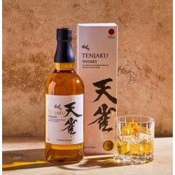 Tenjaku Whiskey An Eladorate And  Delicate Blend Of  The Finest Select Whiskey Product Of Japan 70cl  