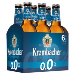 COLD Beer Krombacher Pils Alcohol Free 0.0.% Bottle Box 6 + 1 FREE 330ml