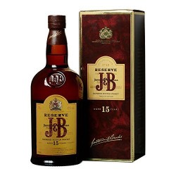  J&B Reserve Aged 15 Years Blended Scotch Whiskey 1lt