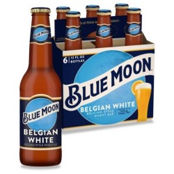 COLD Beer Blue Moon Belgian White Beer Belgian Sigle Wheat Ale Bottle 6+1 FREE x33cl