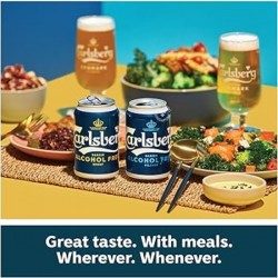 CARLSBERG BEER CANS CY 0.0% ALCOHOL 330ML