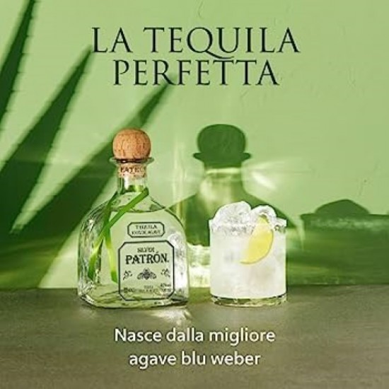 Patron Tequila Silver Made In Mexico 100% De Agave 70cl