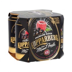 COLD Beer Kopparberg Premium Cider With Mixed Fruit Serve Chilled Cans Box 6+1 FREE 500ml