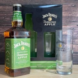 Jack Daniel's Tennessee Apple Finely Crafted Apple Liqueur Tennessee Whisky & Gift Box W\Glass 70cl