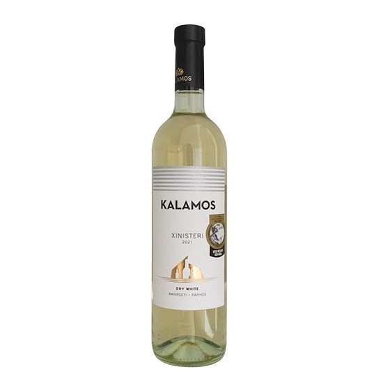  Kalamos Xynisteri Medium Dry White Wine 750ml