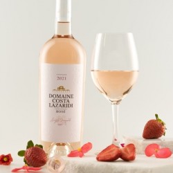 Domaine Costa Lazaridi Rose Merlot-Agiorgitiko-Grenache With Notes Of Strawberry And Lemon 750ml