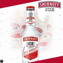 COLD Smirnoff Ice Original Vodka Mixed Drink The Classic Taste  Bottle Box 6 +1FREE 275ml