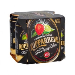 COLD Beer Kopparberg Premium Cider Strawberry & Lime Cans Box 6+1 FREE 500ml