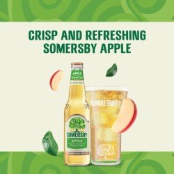  Somersby Apple Sparkling Cider Refreshingly Crisp Bottle 330ml