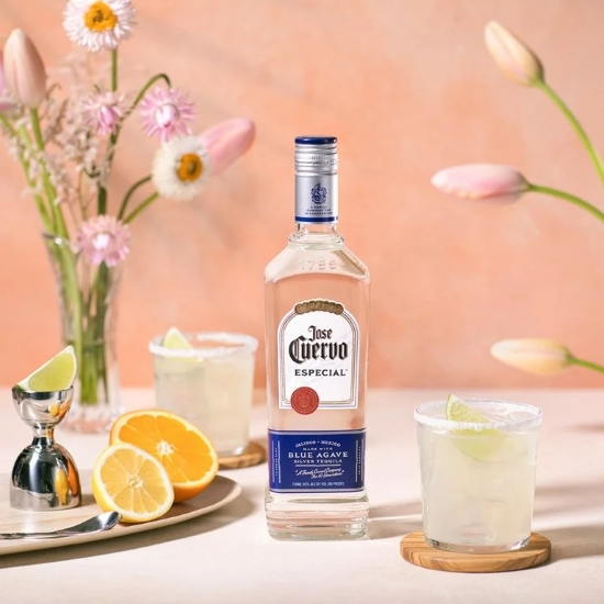 Jose Cuervo Especial Made With Blue Agave Silver Tequila Jalisco - Mexico 70cl