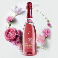 Tosti Pink Moscato Rosato Dolce Prodotto In Italia  750ml