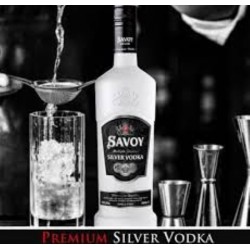  Savoy Silver Vodka Multiple Distilled Premium Quality 1Lt