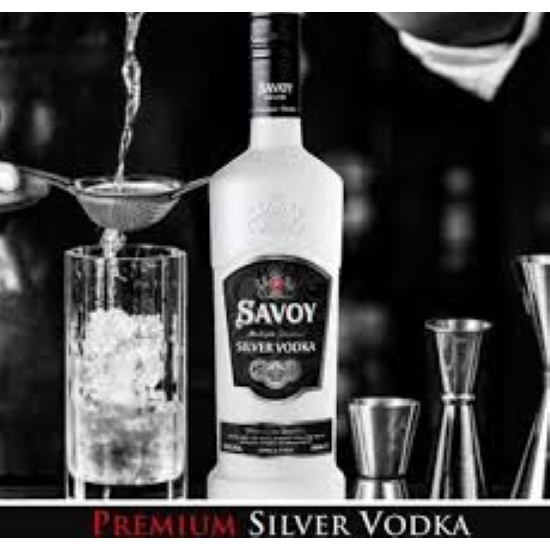  Savoy Silver Vodka Multiple Distilled Premium Quality 1Lt