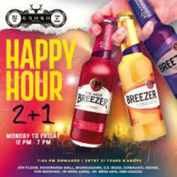 COLD Bacardi Breezer Flavoured Alcoholic Drink Mixed Sweet Strawberry Bottle Box 6+1 Free 275ml