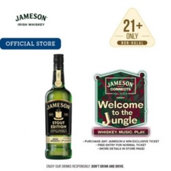 Jameson Stout Edition Irish Whisky Finished In Craft Beer Barrels 70cl
